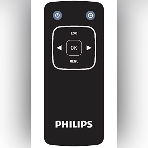 Phillips Mahogany Wood 8 Inch LED Digital Photo Frame Clock Calendar USB / Card - Picture 3 of 8